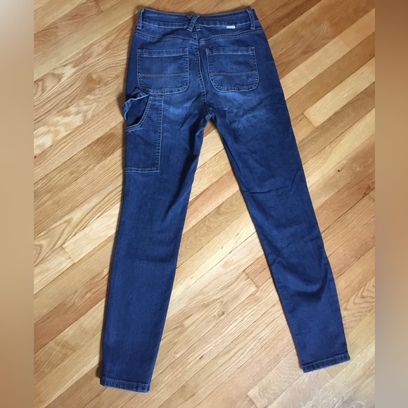 Sky & Sparrow carpenter painter high waist jeans size 7 - Picture 2 of 7